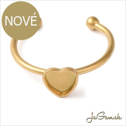 Základ na prsteň s lôžkom CHIRURGICKÁ OCEĽ 6x6mm, 1ks (CH1774g)